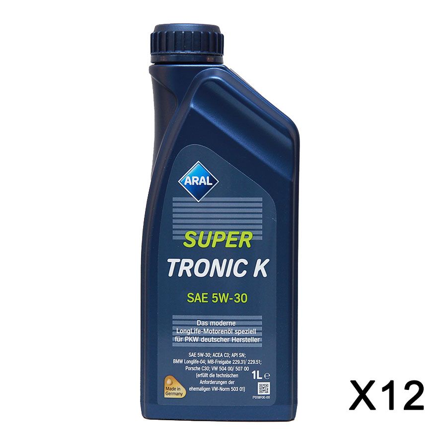 Aral SuperTronic K 5W-30 12x1 Liter