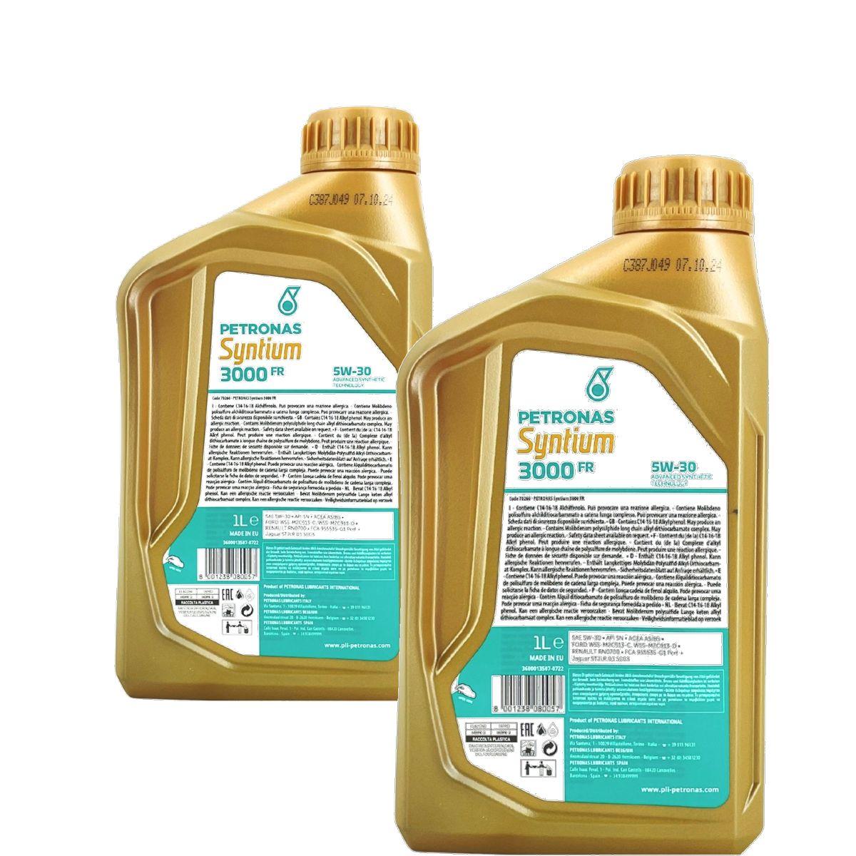 Petronas Syntium 3000 FR 5W-30 SN 2x1 Liter