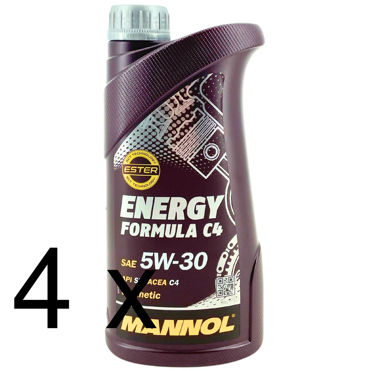 Mannol Energy Formula C4 5W-30 4x1 Liter