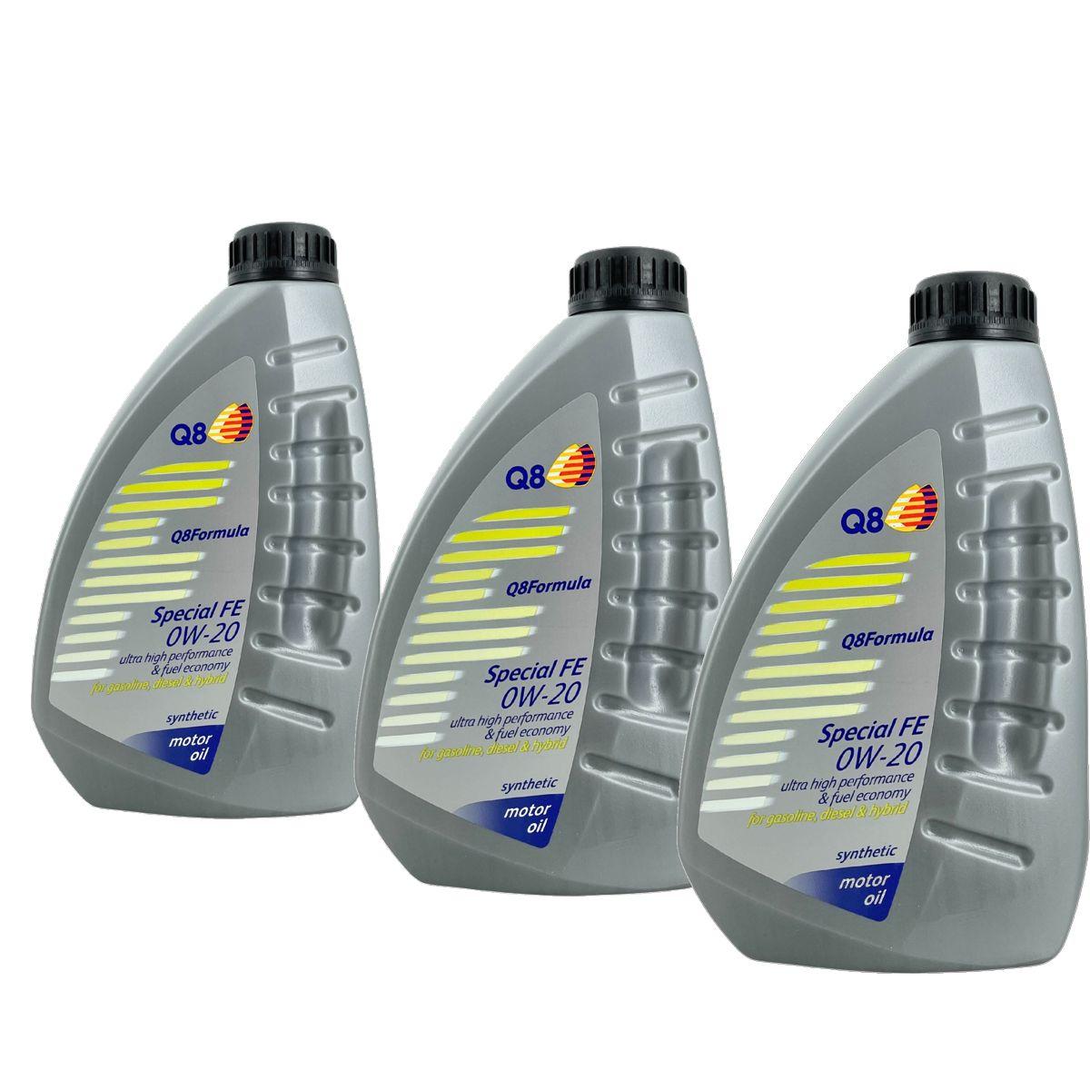 Q8 Formula Special FE 0W-20 3x1 Liter