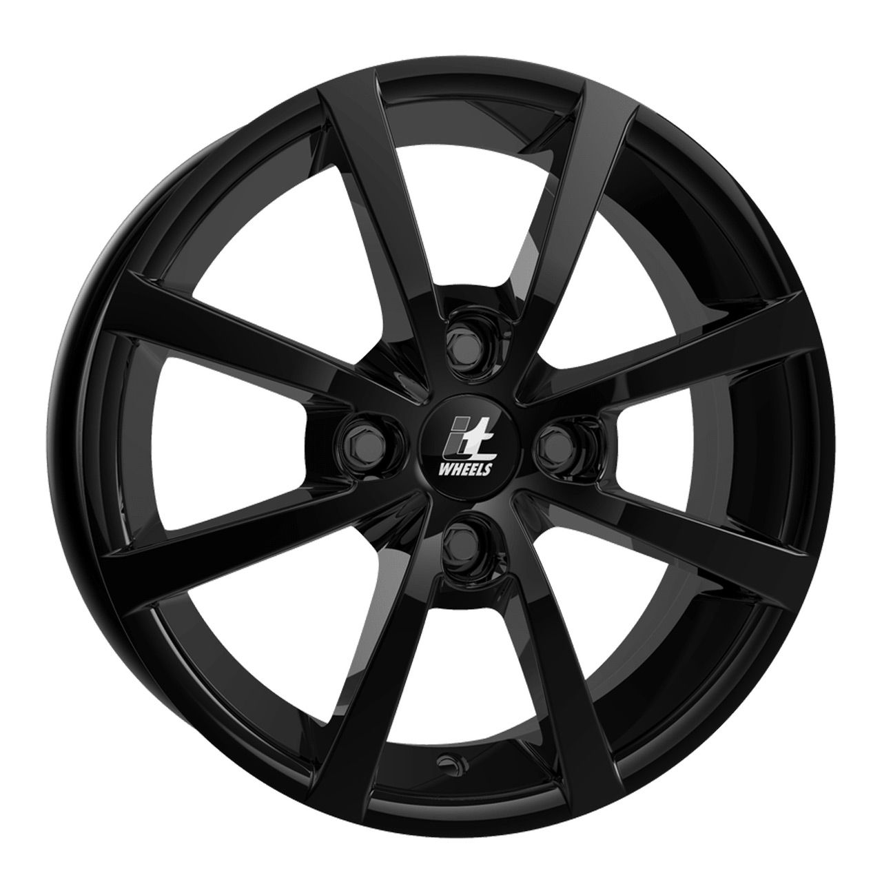 ITWHEELS ALISIA gloss black 6.0Jx15 4x108 ET32