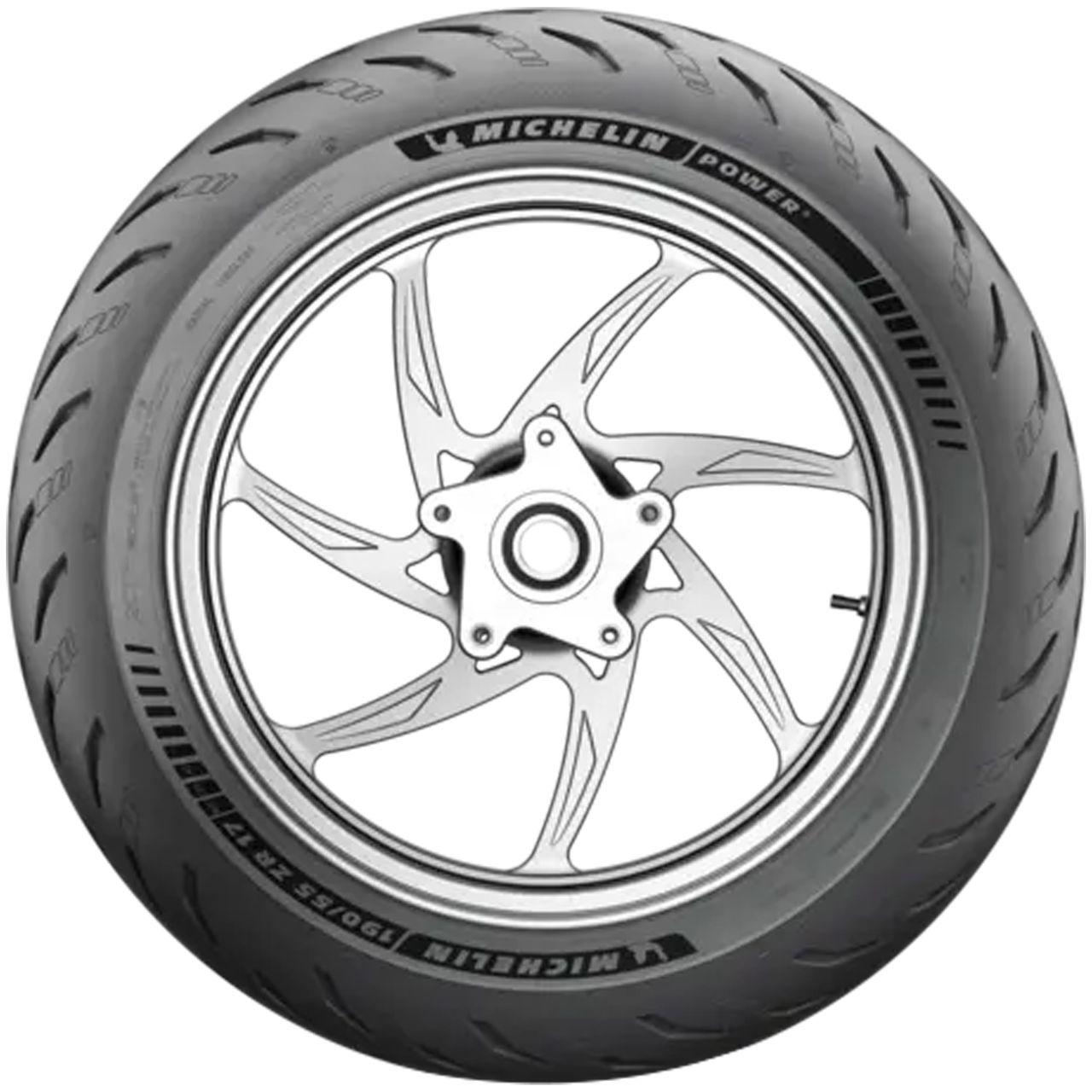 MICHELIN 120/70 ZR 17 M/C TL (58W) POWER 5