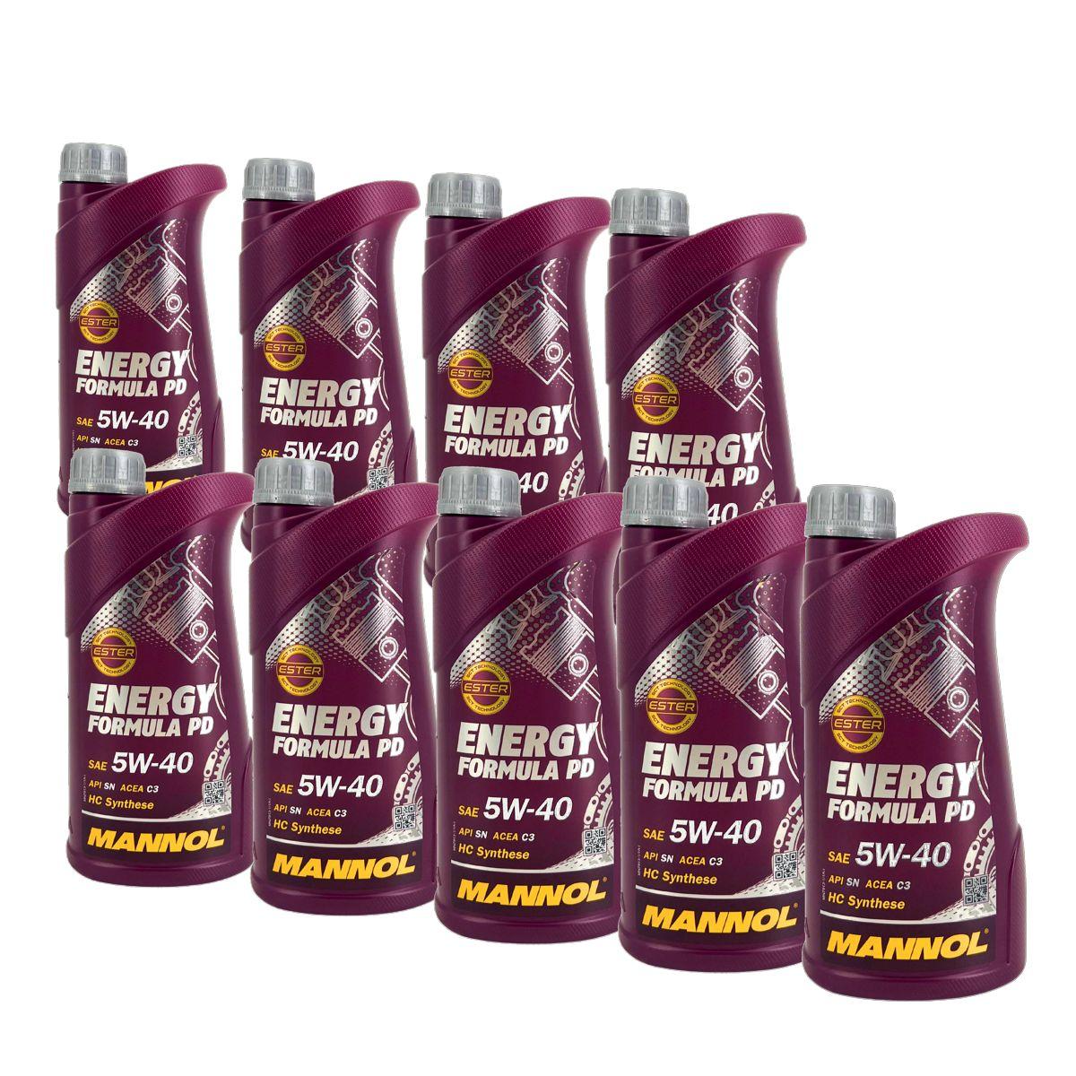 Mannol Energy Formula PD 5W-40 9x1 Liter