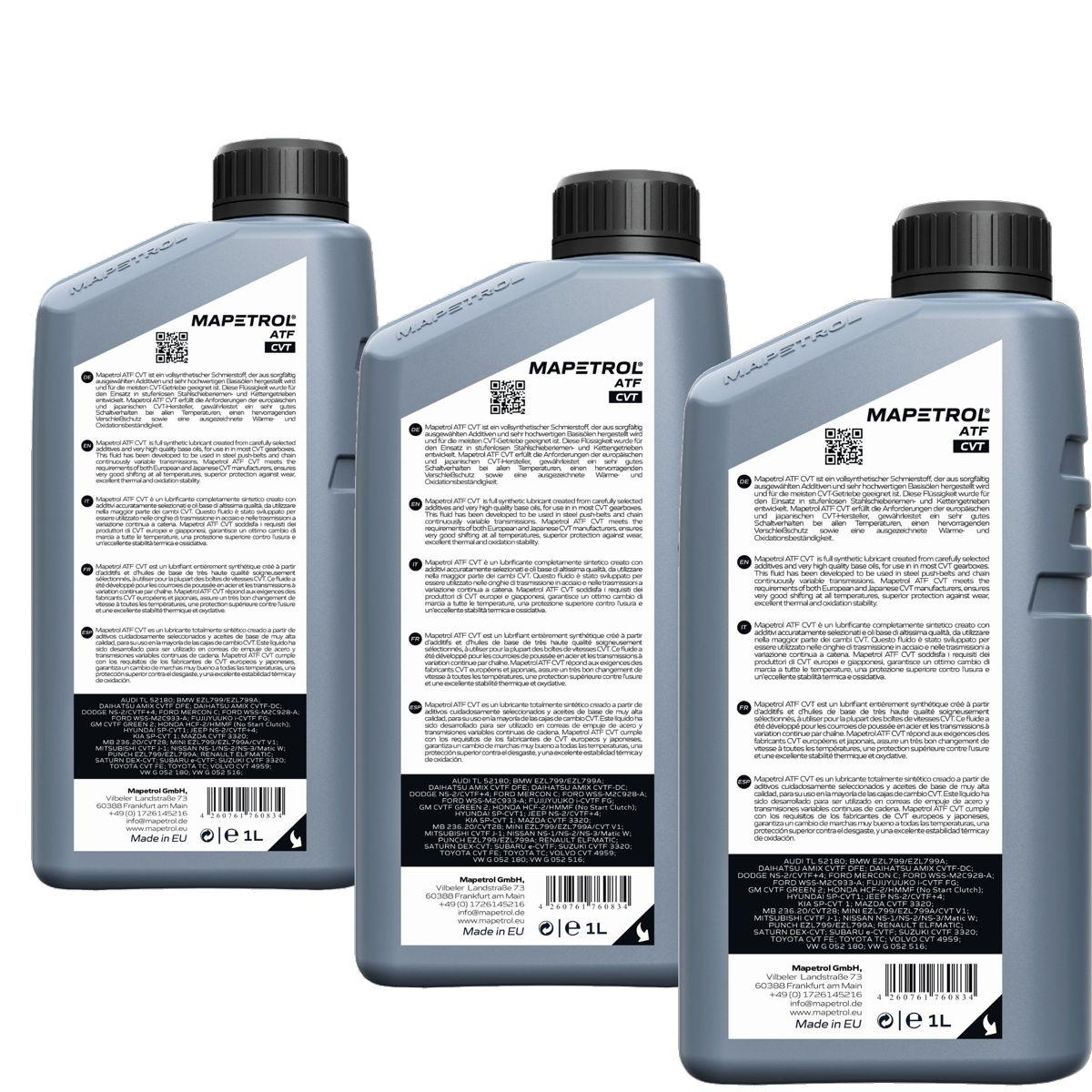 Mapetrol ATF CVT 3x1 Liter
