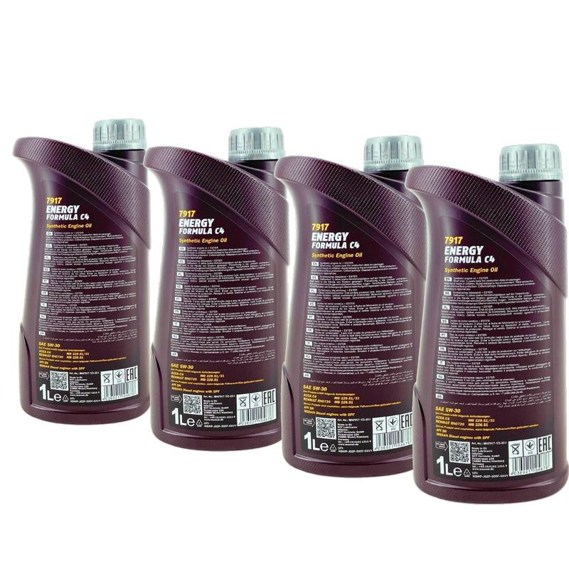 Mannol Energy Formula C4 5W-30 4x1 Liter