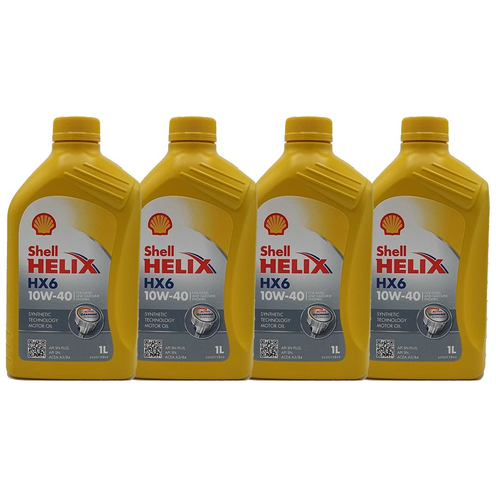 Shell Helix HX6 10W-40 4x1 Liter