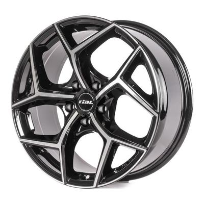 RIAL SALENTO diamantschwarz frontpoliert 8.0Jx19 5x112 ET48