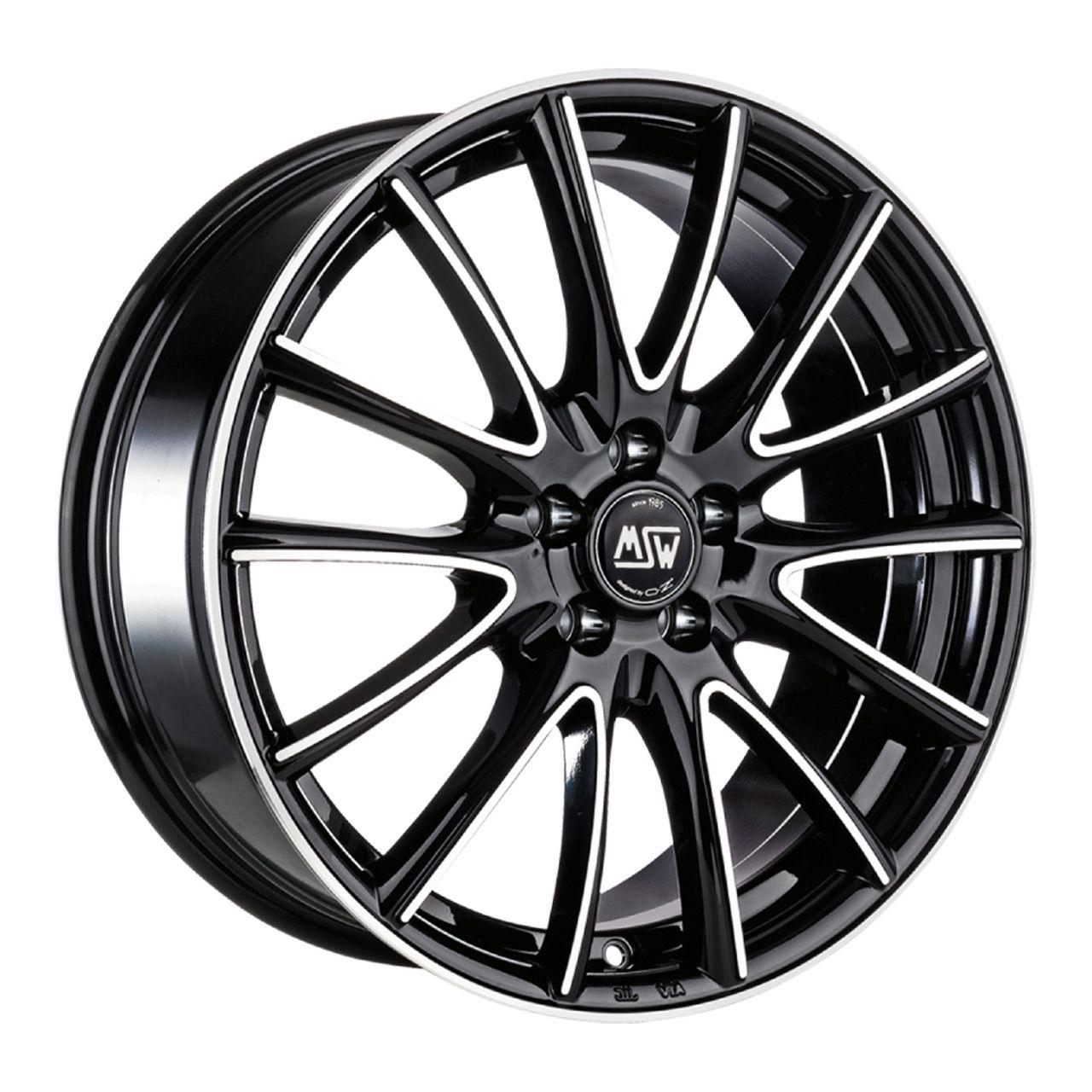 MSW (OZ) MSW 86 schwarz poliert 6.5Jx16 5x105 ET38