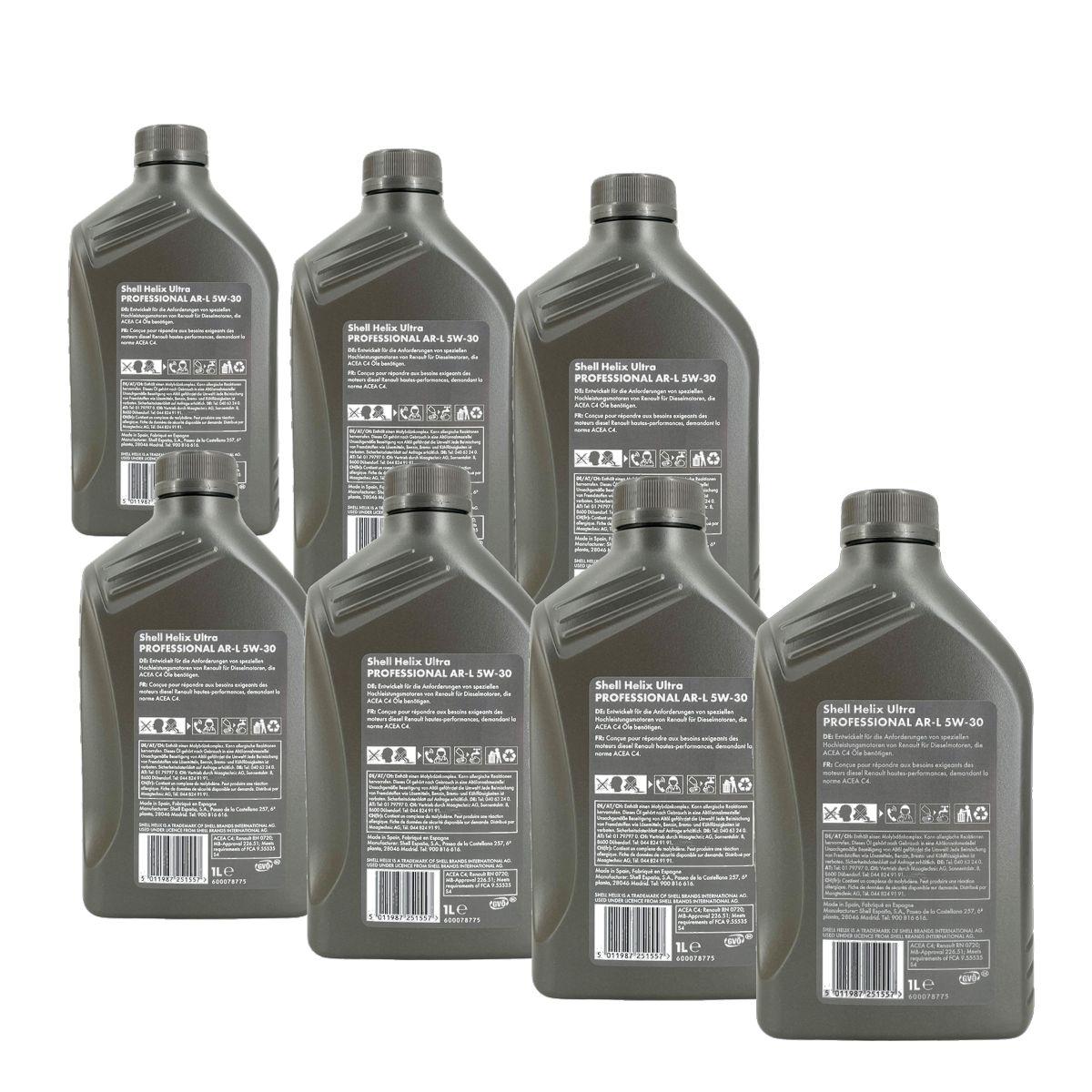 Shell Helix Ultra Professional AR-L 5W-30 7x1 Liter