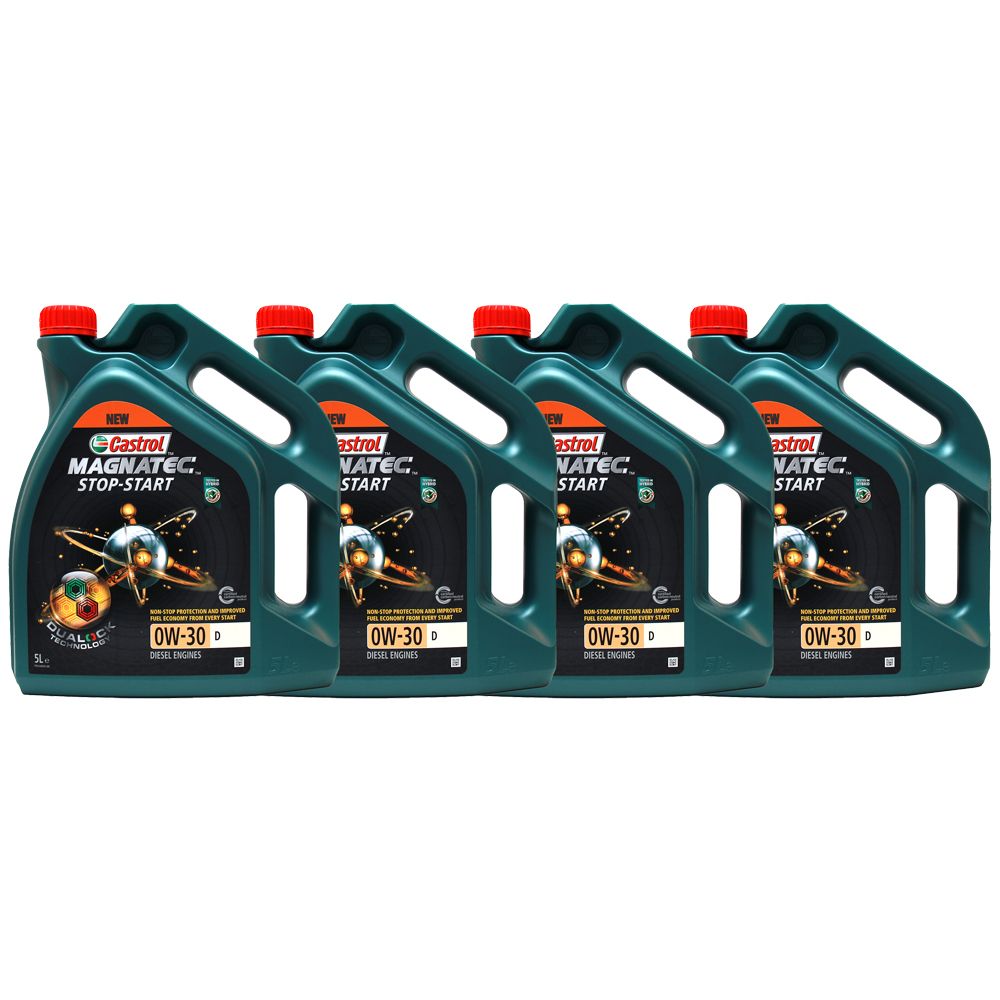 Castrol Magnatec 0W-30 D 4x5 Liter | G22525852