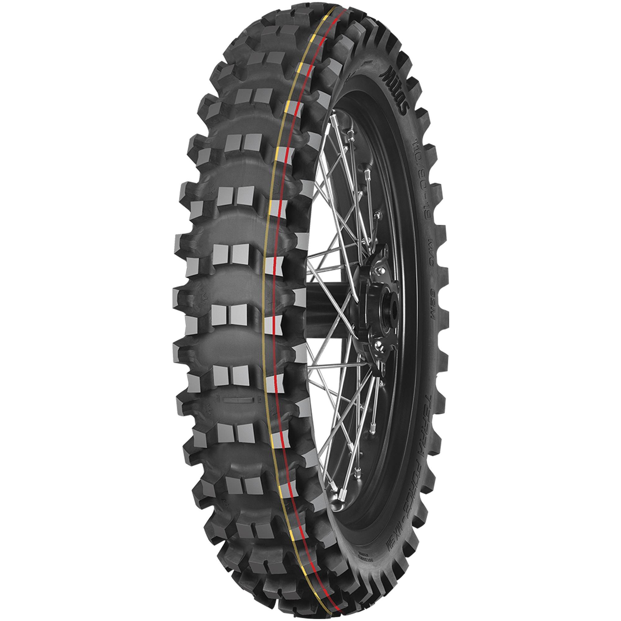 MITAS 60/100 - 12 M/C TT 36M TERRA FORCE-MX SM (RED-YELLOW) (IND)