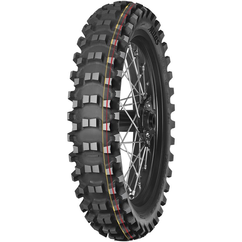 MITAS 70/100 - 14 M/C TT 40M TERRA FORCE-MX SM (RED-YELLOW) (IND)