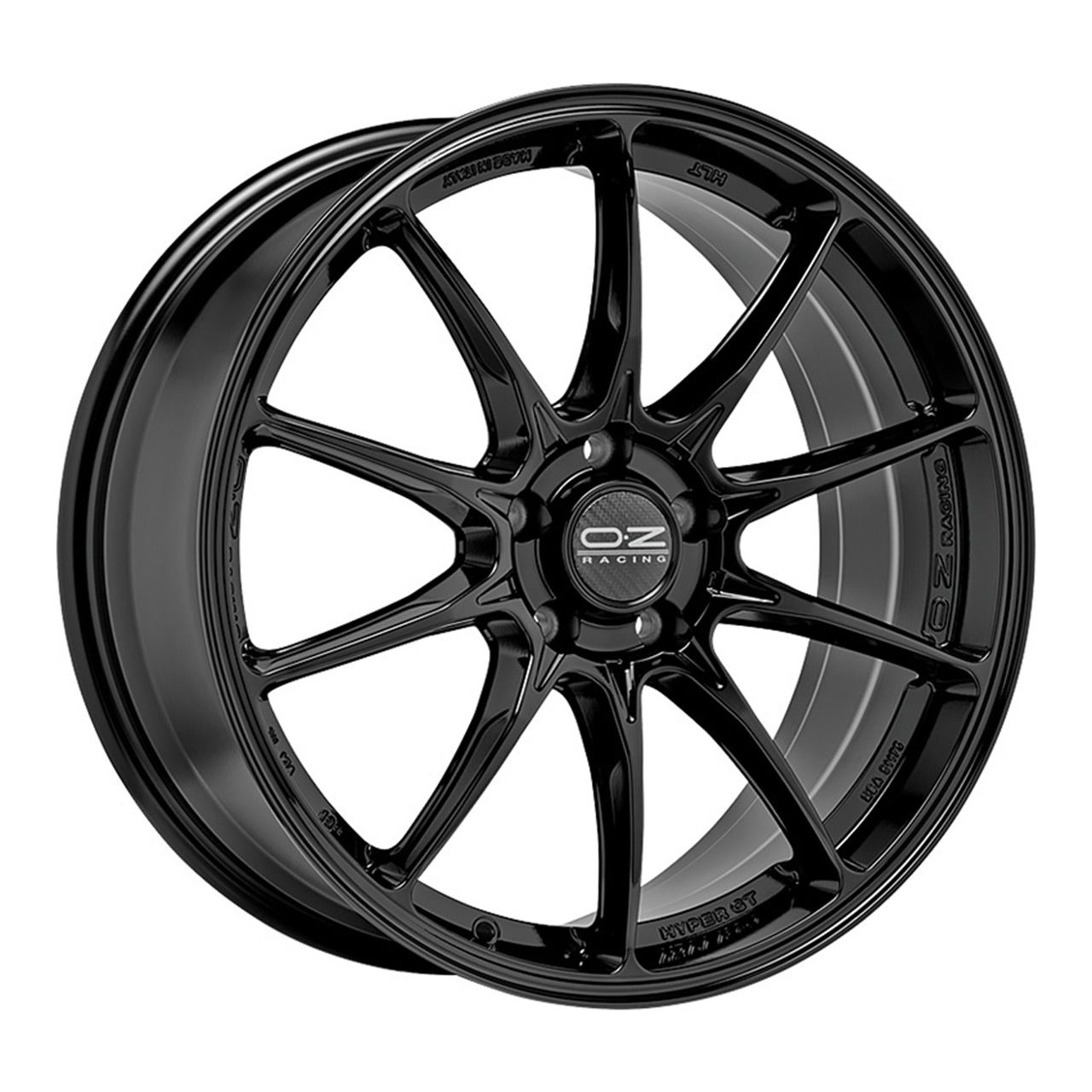 OZ HYPER GT HLT gloss black 8.0Jx18 5x114.3 ET45