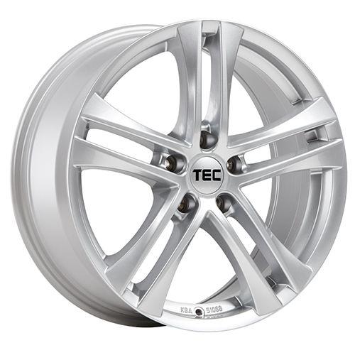 TEC-SPEEDWHEELS AS4 kristallsilber 6.5Jx17 5x114.3 ET46