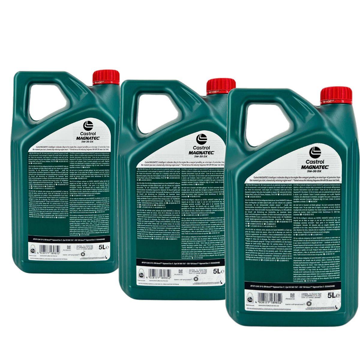 Castrol Magnatec 5W-30 DX 3x5 Liter