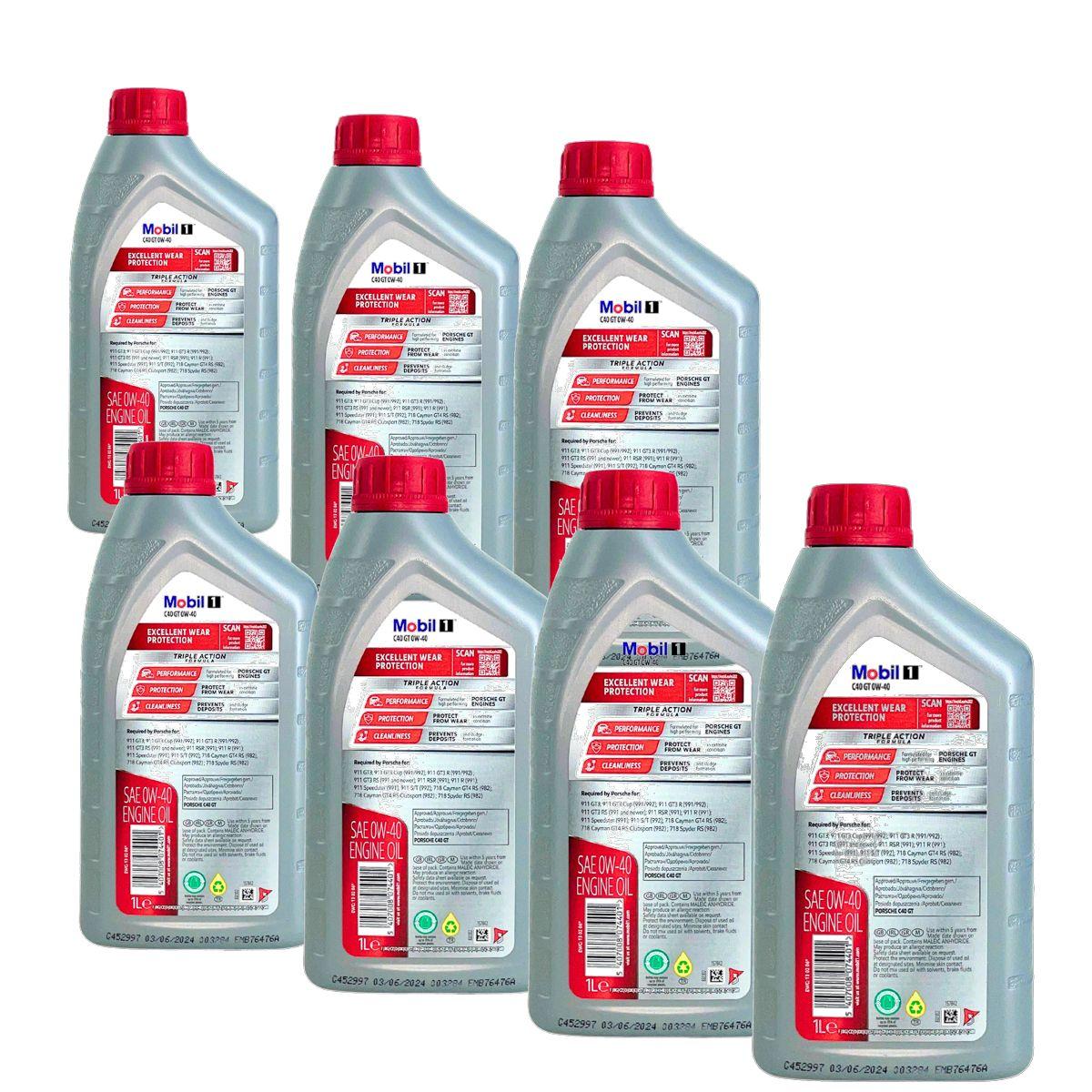 Mobil 1 C40 GT 0W-40 7x1 Liter