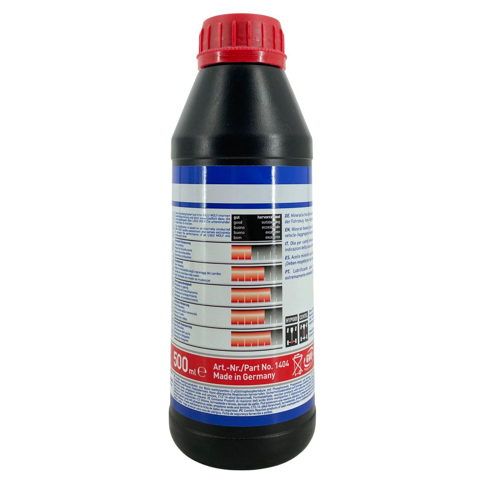 Liqui Moly Hypoid-Getriebeöl (GL5) SAE 85W-90 500 ML