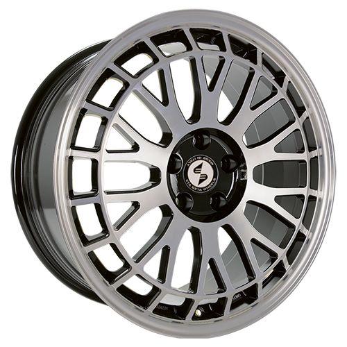 ETABETA UNIT black shiny full polish 8.5Jx19 5x112 ET25