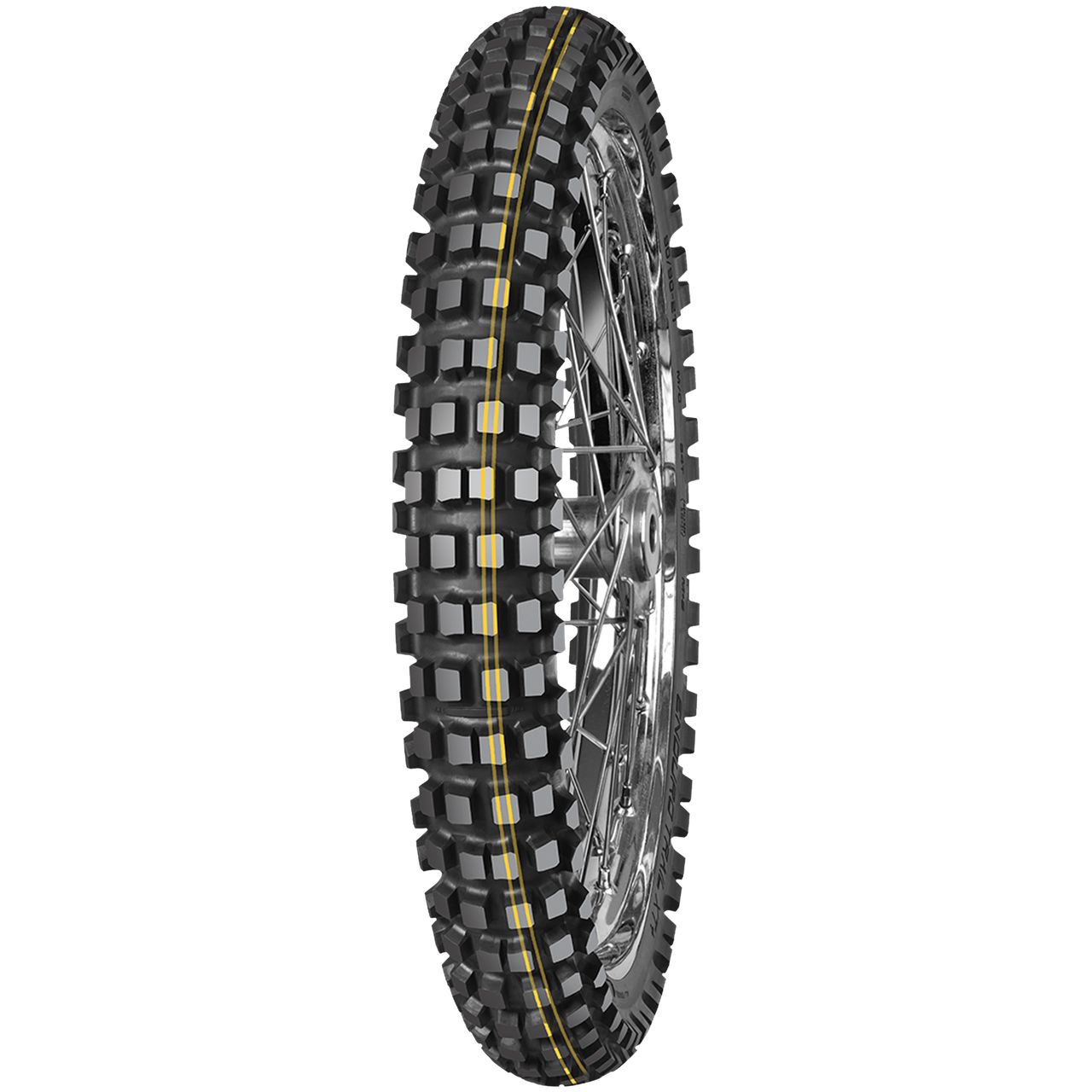 MITAS ENDURO TRAIL XT+ DAKAR (2xYELLOW) 90/90 B21 M/C TL/TT 54T (3.00B21) FRONT M+S