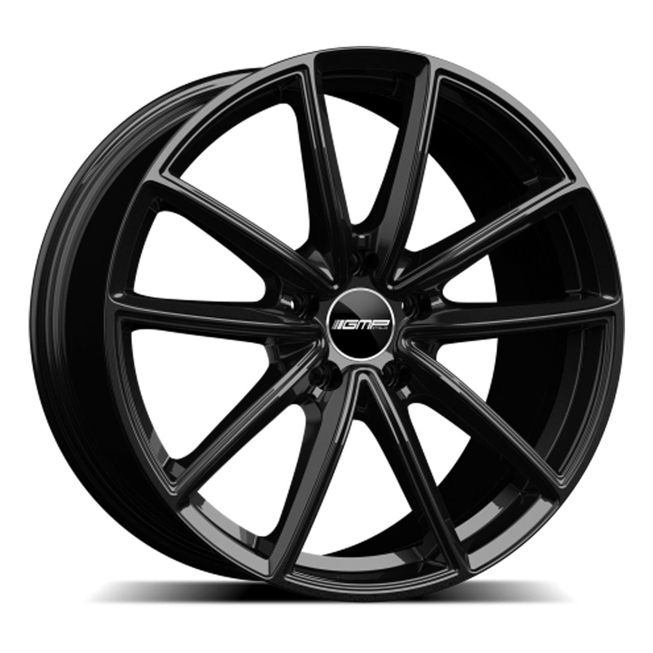 GMP TITAN black glossy 10.0Jx22 5x130 ET48