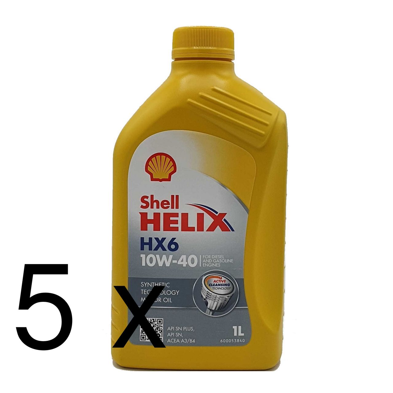 Shell Helix HX6 10W-40 5x1 Liter