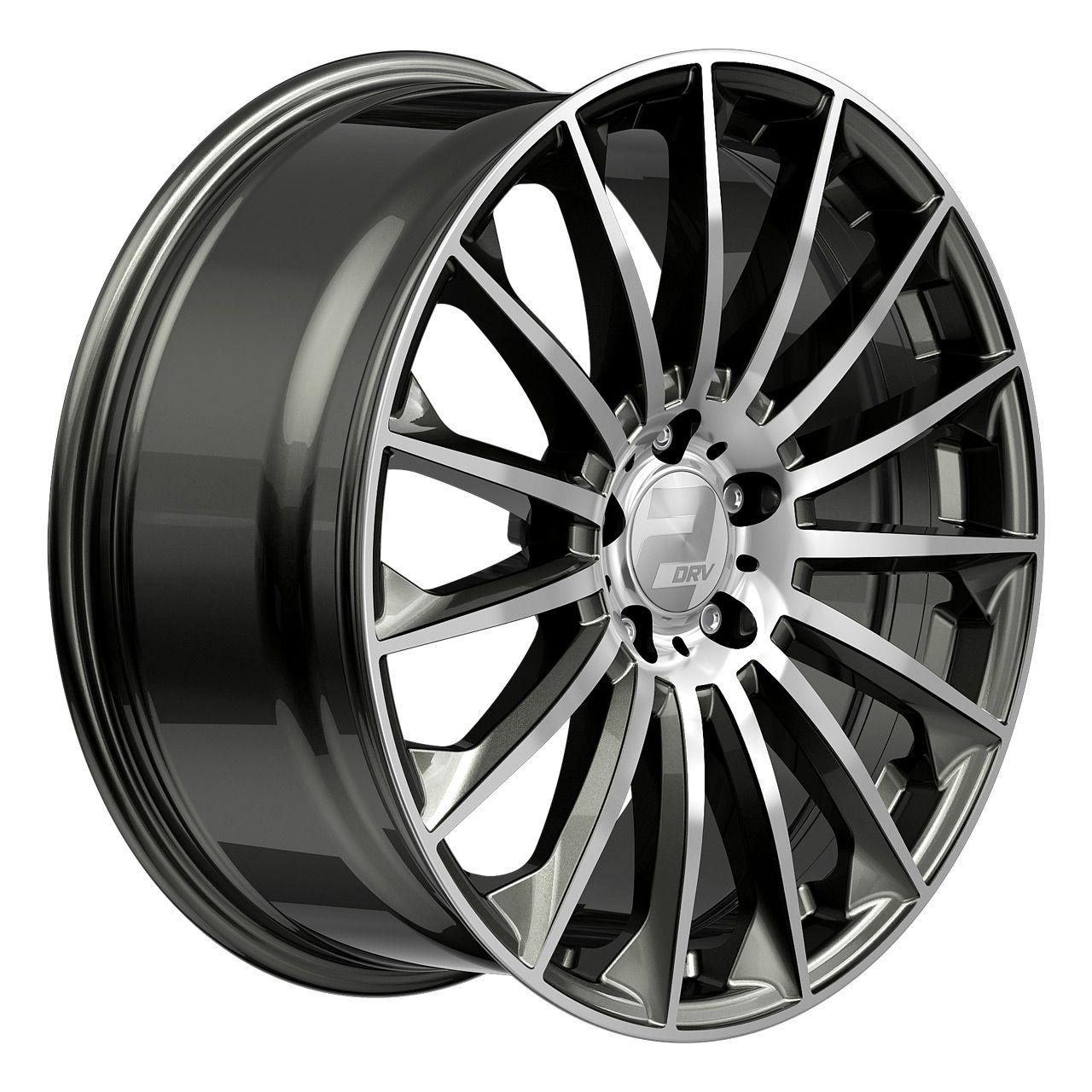 WHEELWORLD-2DRV WH39 dark gunmetal full machined 8.0Jx18 5x112 ET48