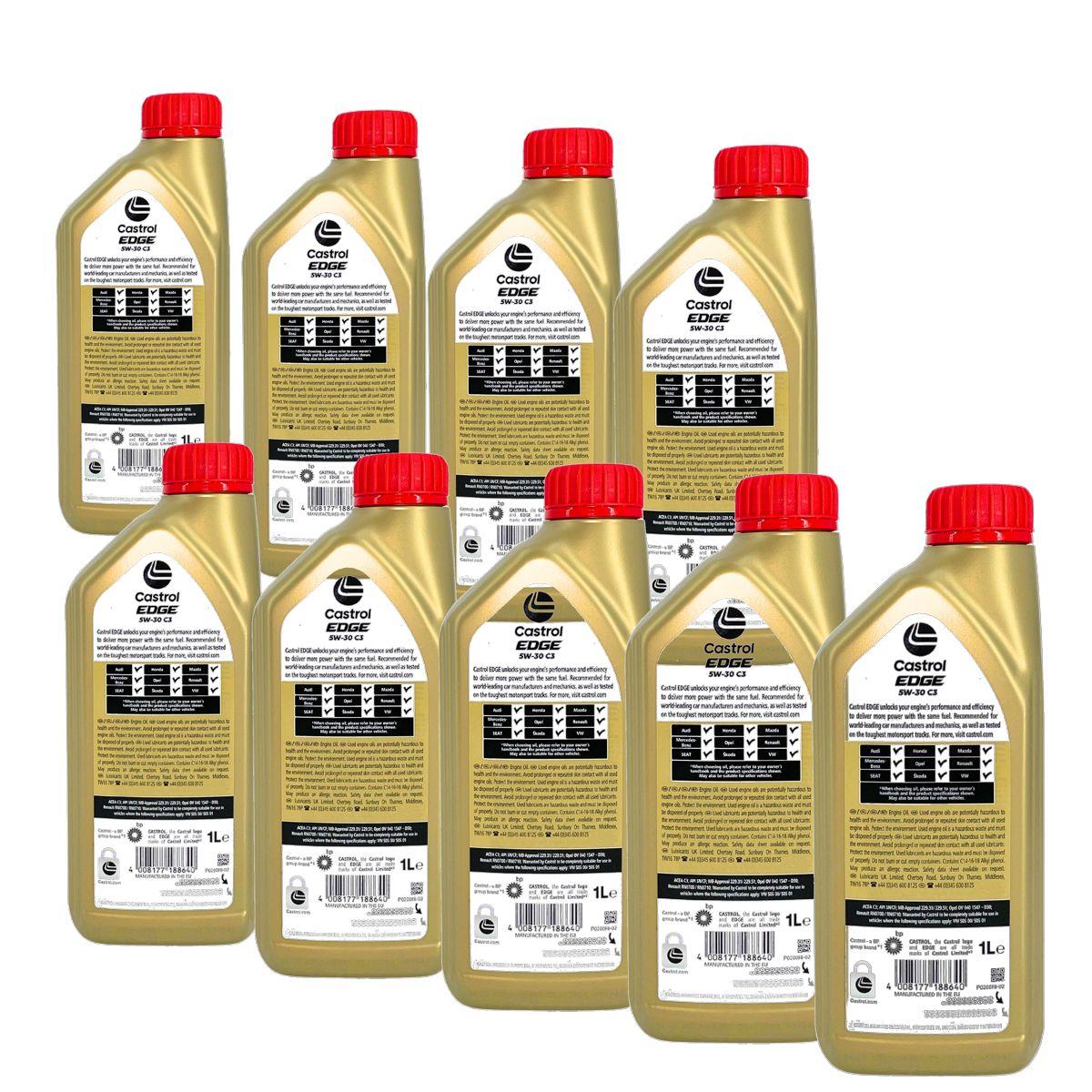 Castrol Edge 5W-30 C3 9x1 Liter