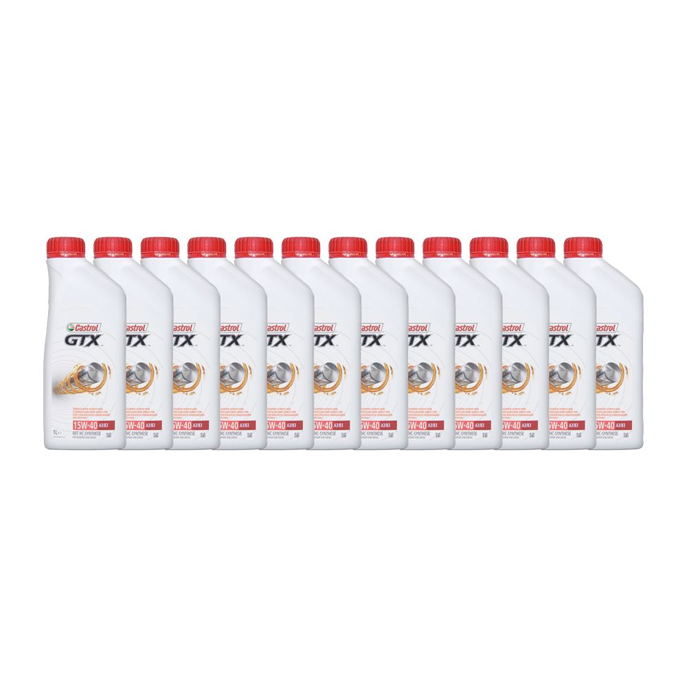 Castrol GTX 15W-40 A3/B3 12x1 Liter