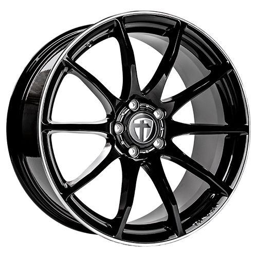 TOMASON TN1 black rim polished 8.5Jx18 5x112 ET30