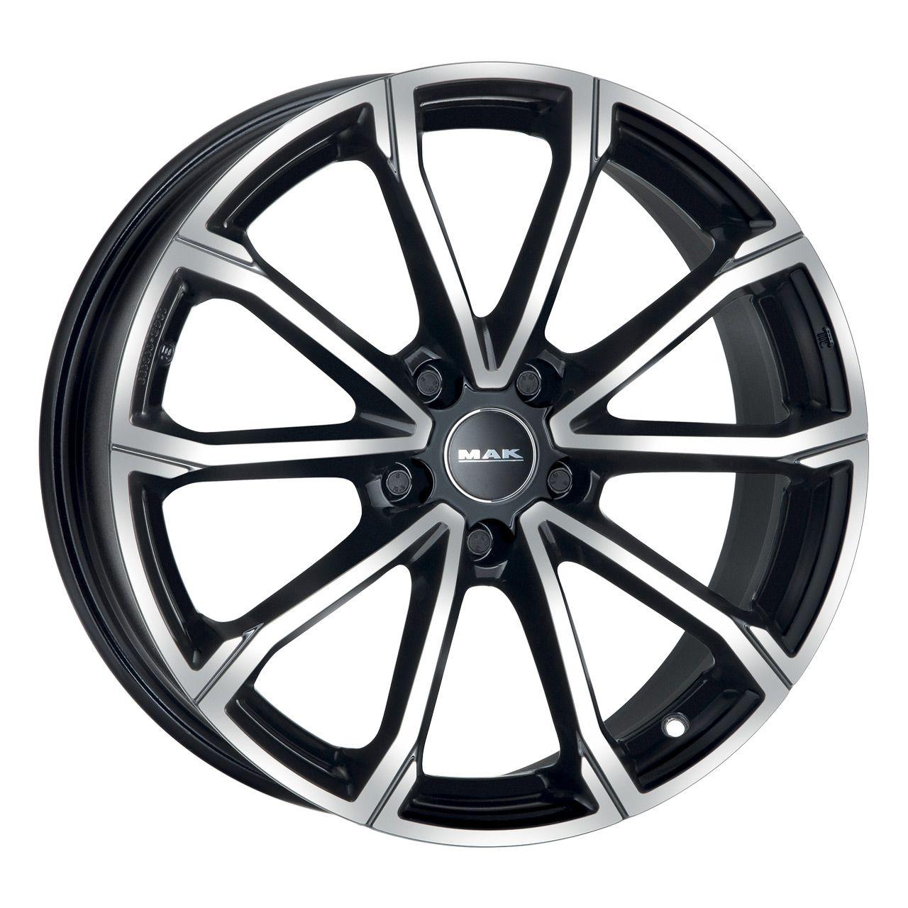MAK DAVINCI black mirror 7.0Jx18 5x112 ET45
