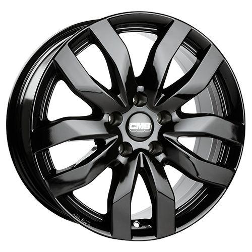 CMS C22-CBG complete black gloss 6.5Jx16 5x120 ET52