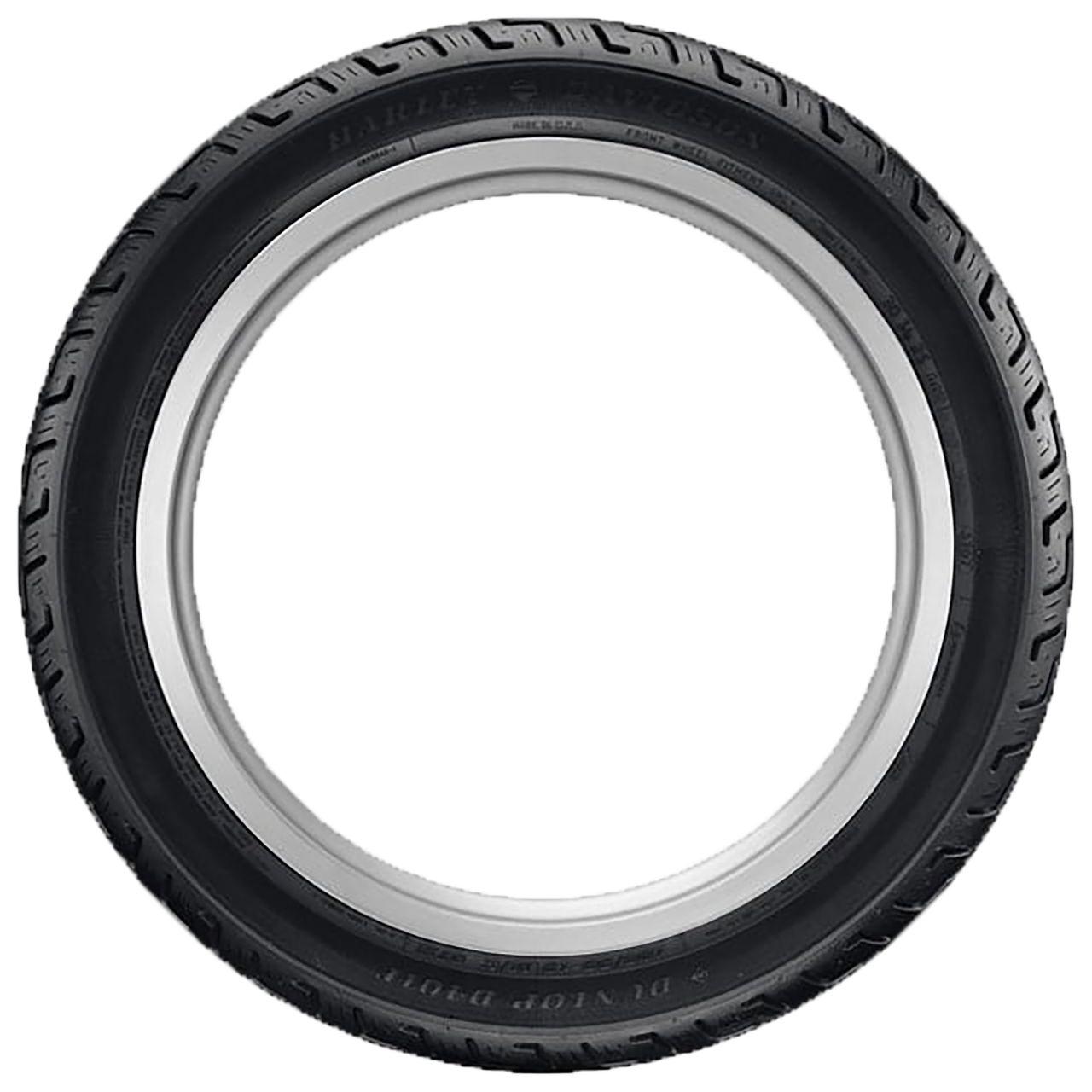 DUNLOP 130/90 B 16 M/C TL  73H D401 FRONT (HARLEY-DAVIDSON)