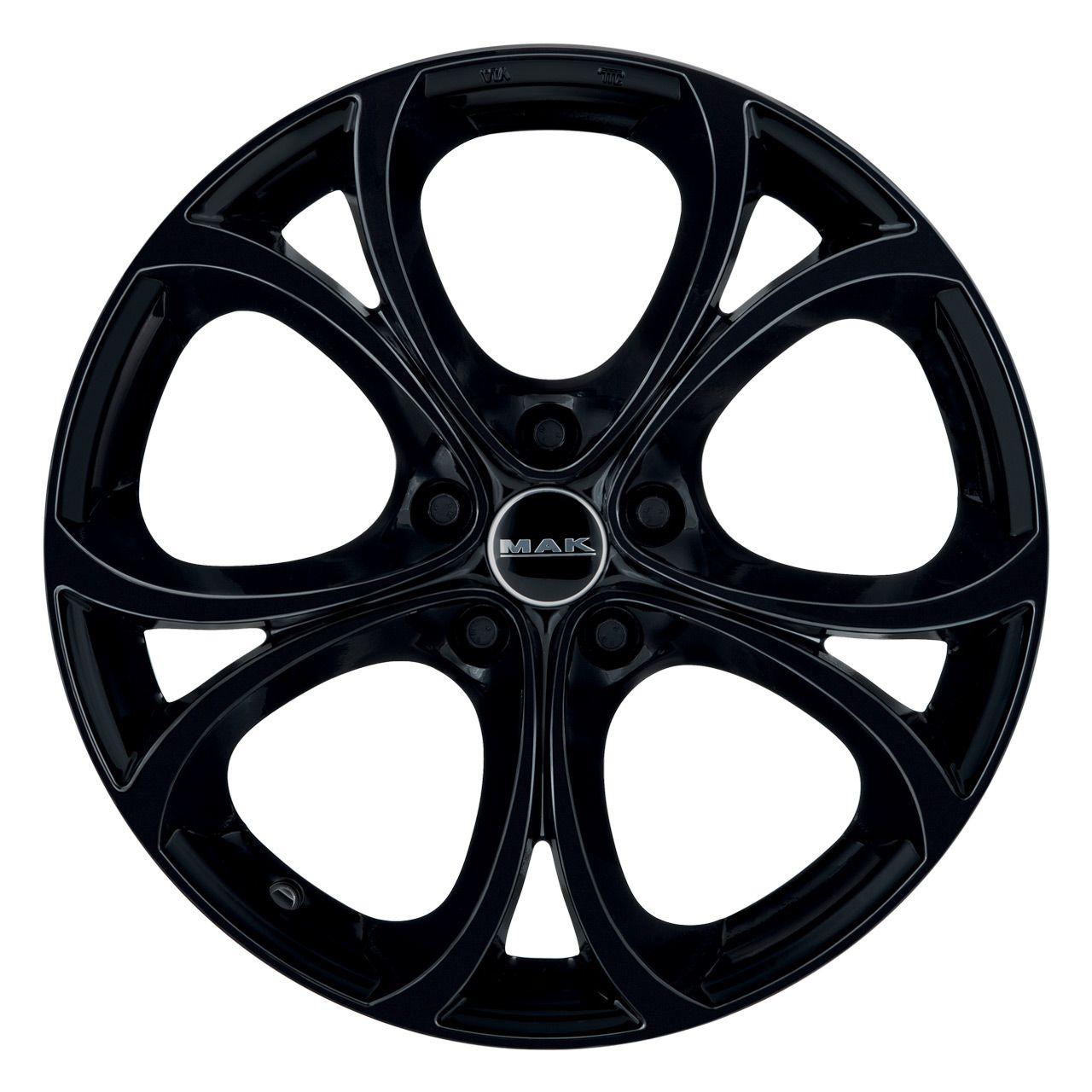 MAK LARIO gloss black 9.5Jx19 5x110 ET42