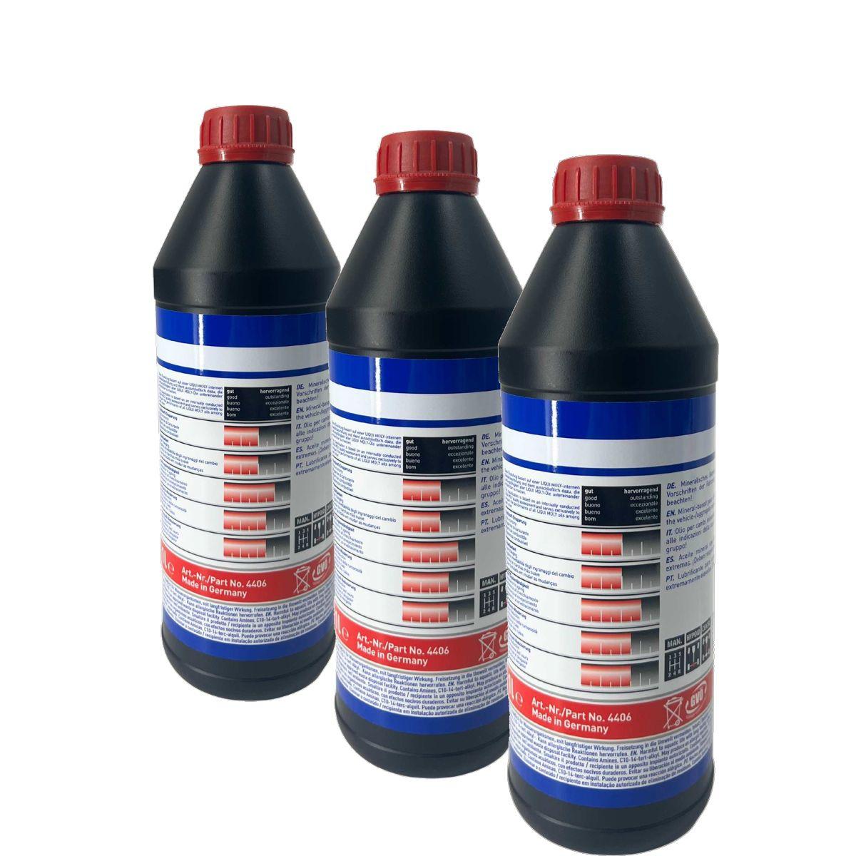 Liqui Moly Hypoid-Getriebeöl (GL5) SAE 80W-90 3x1 Liter