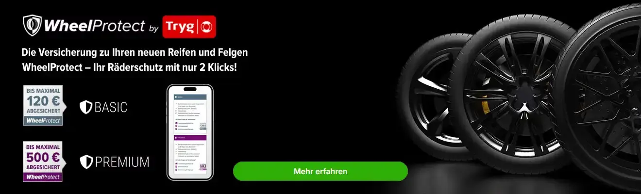 WheelProtect Reifenversicherung für Reifen und Räder bei Goodwheel