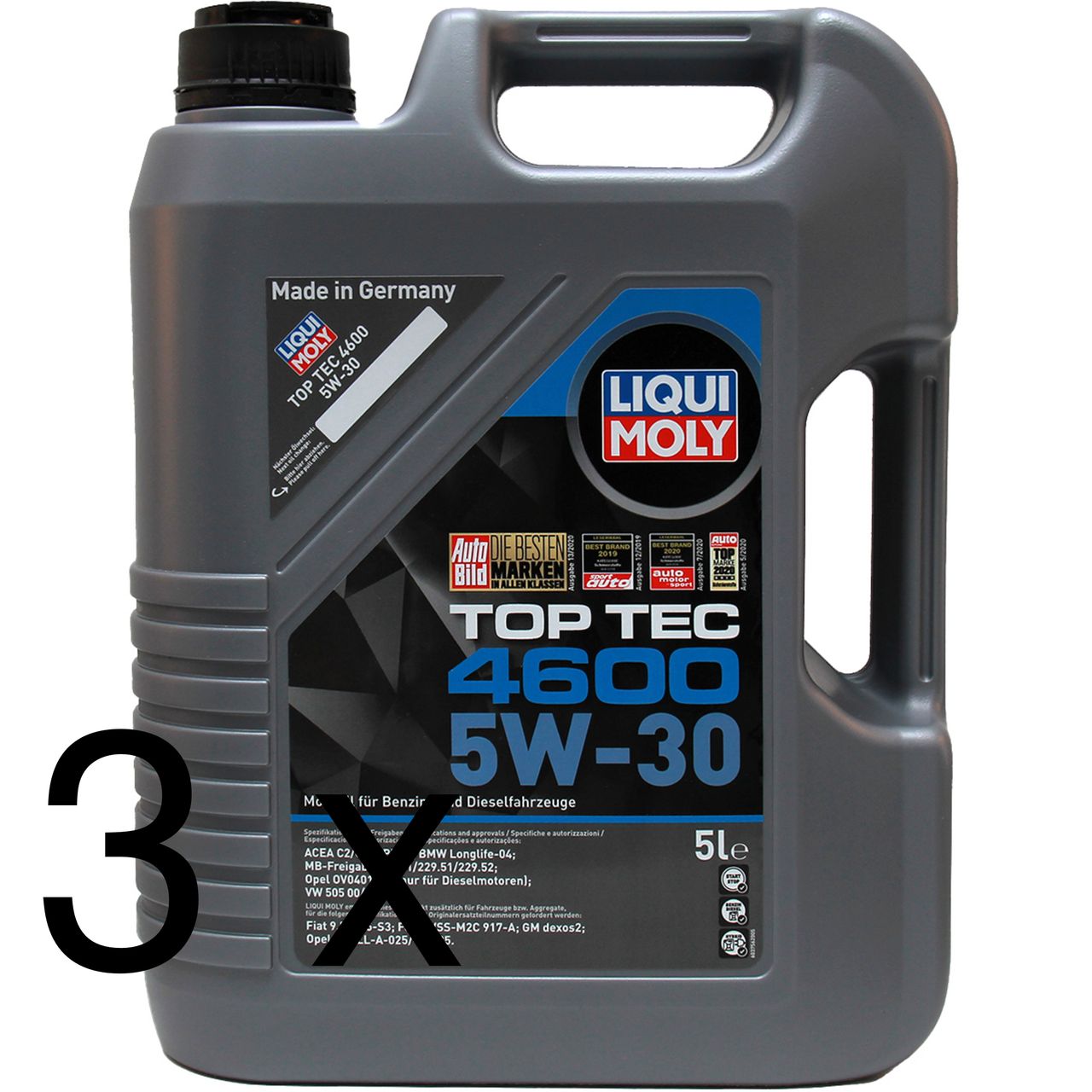 Liqui Moly Top Tec 4600 5W-30 3x5 Liter