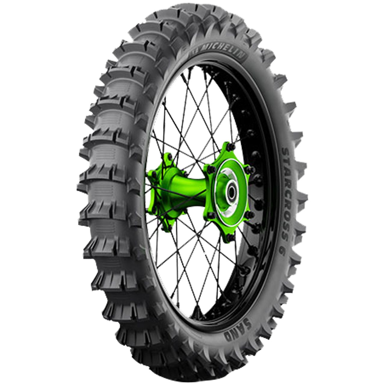 MICHELIN 110/90 - 19 M/C TT 62M STARCROSS 6 SAND NHS MICHELIN 110/90 - 19 M/C TT 62M STARCROSS 6 SAND NHS