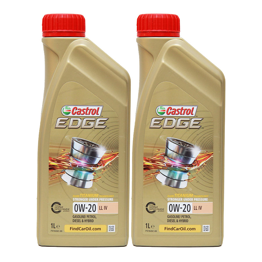 Castrol Edge Fluid Titanium 0W-20 LL IV 2x1 Liter