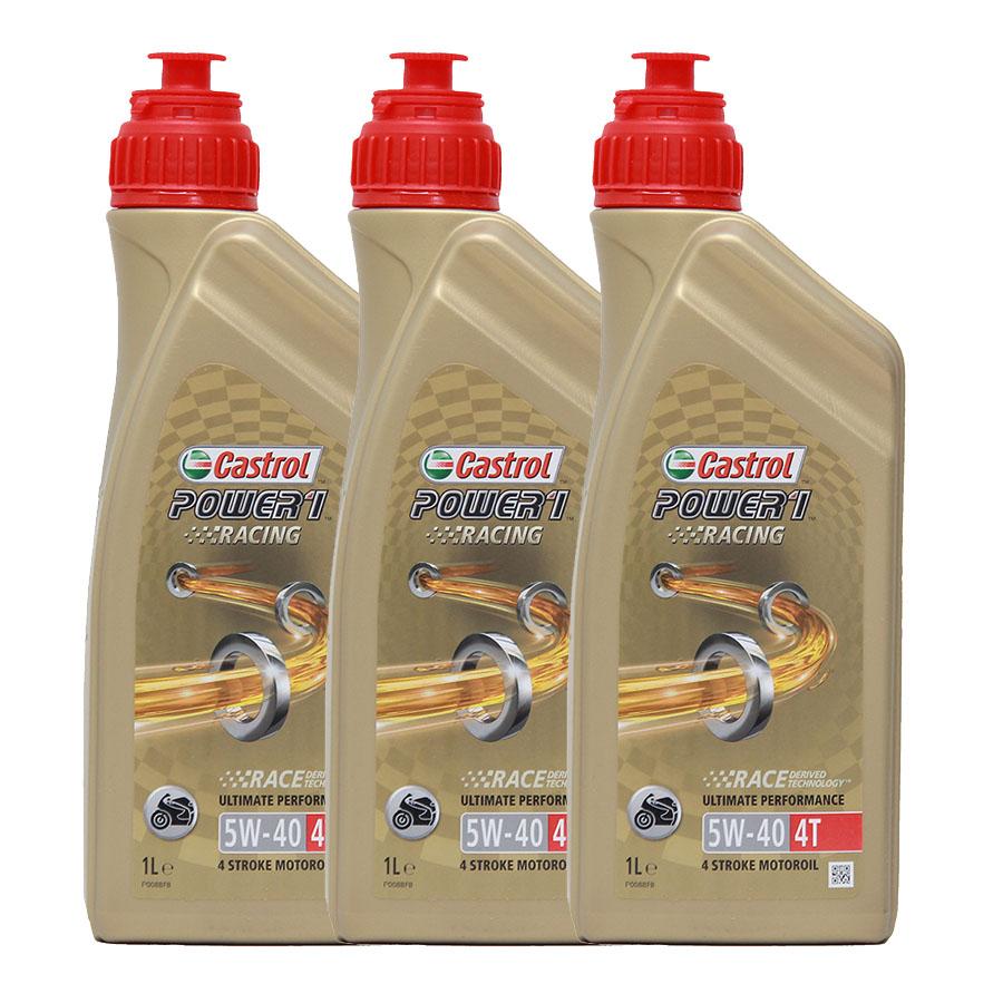 Castrol Power 1 Racing 4T 5W-40 3x1 Liter