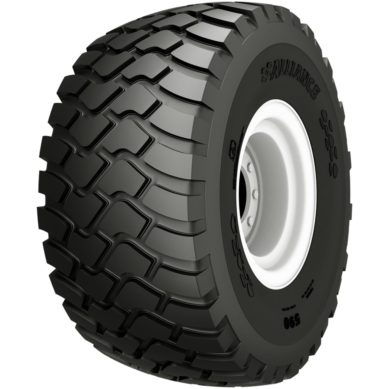 ALLIANCE 600/50 R 22.5 TL 163D ALLIANCE 590 STEEL-BELTED, ECE106