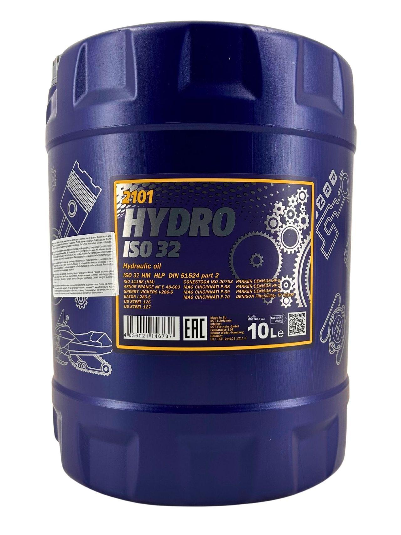 Mannol Hydro ISO 32 10 Liter