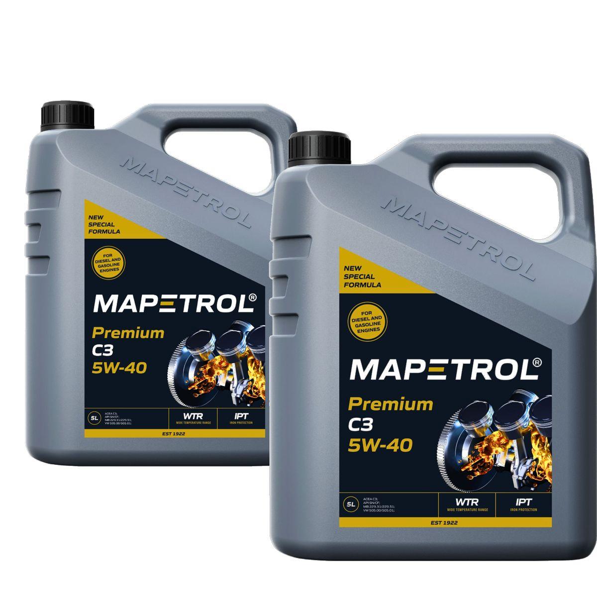 Mapetrol Premium C3 5W-40 2x5 Liter