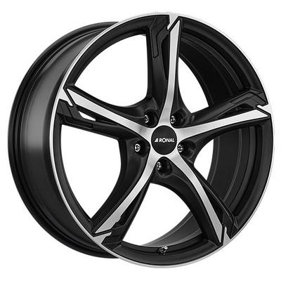RONAL RONAL R62 jetblack-matt-frontkopiert 7.5Jx17 5x114.3 ET50