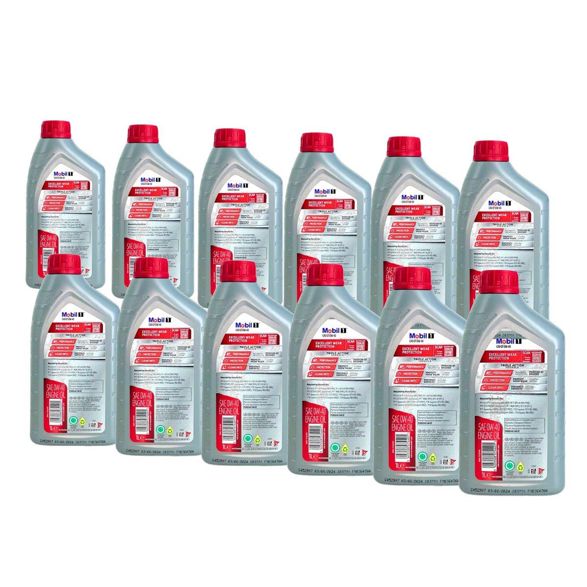 Mobil 1 C40 GT 0W-40 12x1 Liter