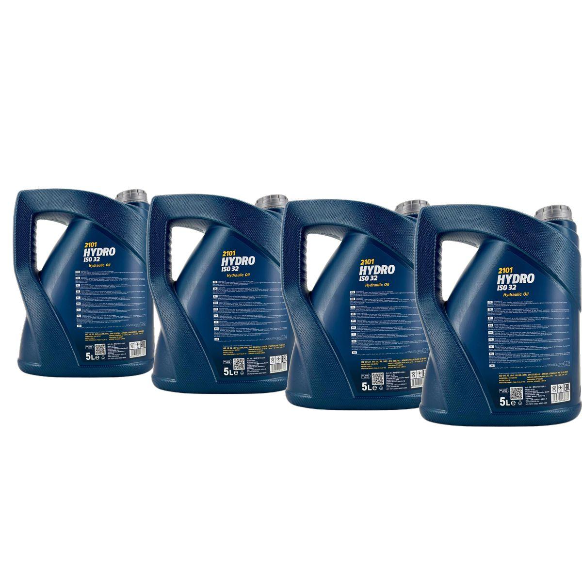 Mannol Hydro ISO 32 4x5 Liter