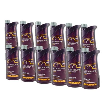 Mannol Longlife 504/507 5W-30 12x1 Liter