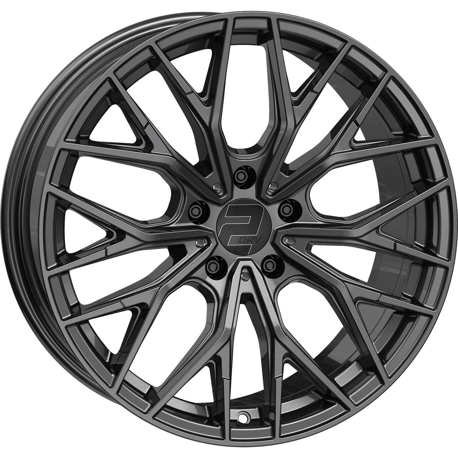 WHEELWORLD-2DRV WH37 dark gunmetal full painted 8.0Jx18 5x112 ET48