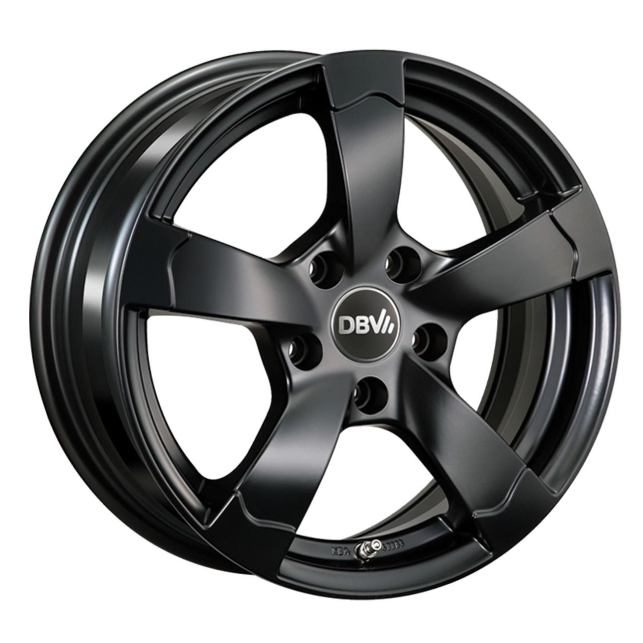 DBV TORINO II schwarz matt 7.0Jx16 5x112 ET45