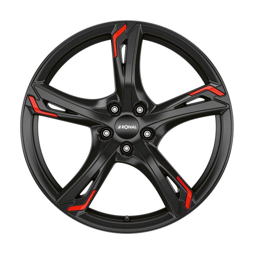 RONAL RONAL R62 RED jetblack 7.5Jx18 5x108 ET40
