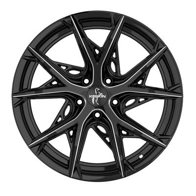 KESKIN WHEELS KT24C THUNDER black secret diamond 8.5Jx19 5x112 ET30